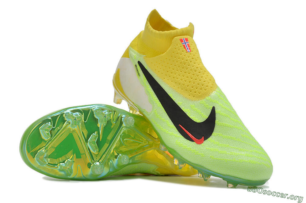 Nike Phantom GX Elite DF FG Football Boots - Yellow/Green/Black/Red 0