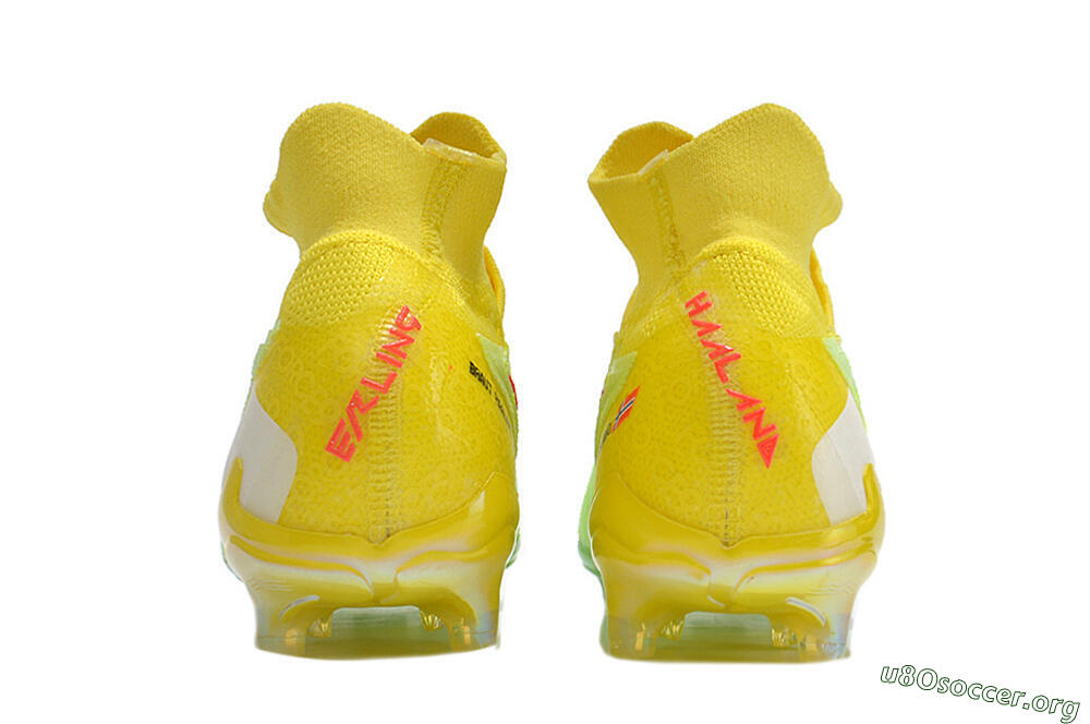 Nike Phantom GX Elite DF FG Football Boots - Yellow/Green/Black/Red 5