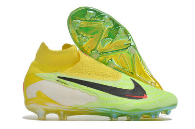 Nike Phantom GX Elite DF FG Football Boots - Yellow/Green/Black/Red