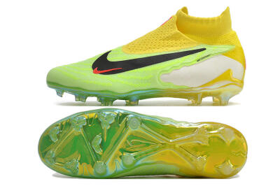 Nike Phantom GX Elite DF FG Football Boots - Yellow/Green/Black/Red