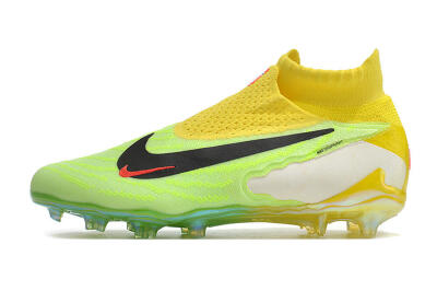 Nike Phantom GX Elite DF FG Football Boots - Yellow/Green/Black/Red