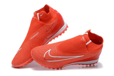Nike Phantom GX Elite DF TF Football Shoes - Red/White
