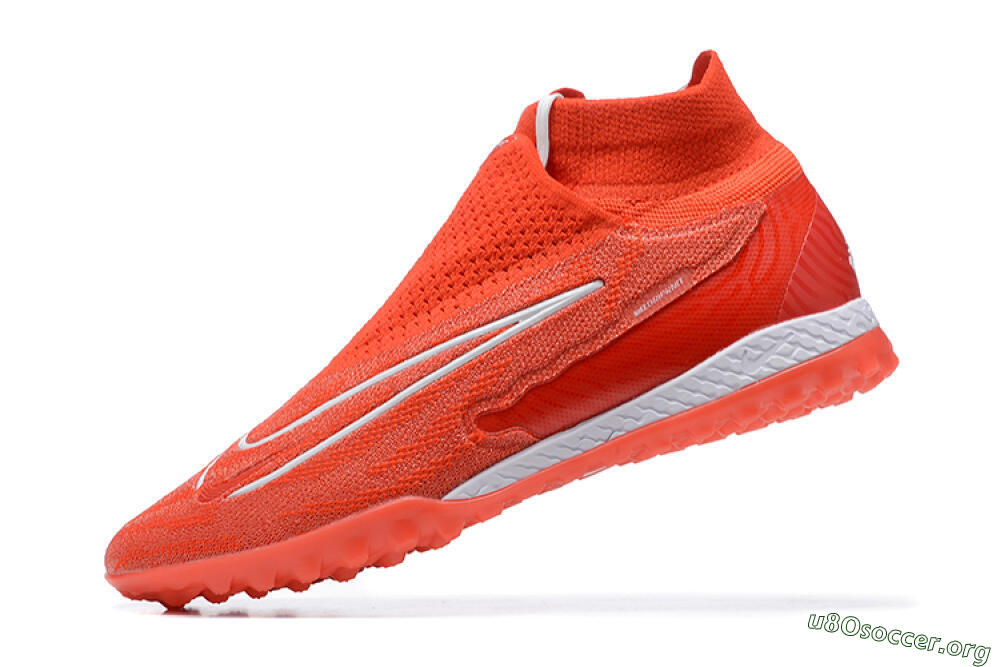 Nike Phantom GX Elite DF TF Football Shoes - Red/White 7