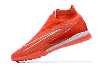 Nike Phantom GX Elite DF TF Football Shoes - Red/White
