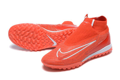 Nike Phantom GX Elite DF TF Football Shoes - Red/White