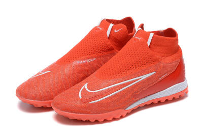 Nike Phantom GX Elite DF TF Football Shoes - Red/White