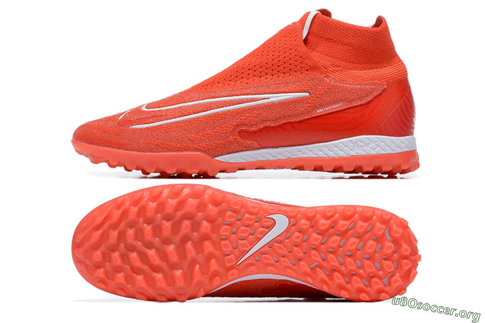 Nike Phantom GX Elite DF TF Football Shoes - Red/White 1