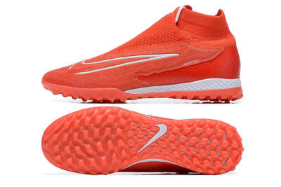 Nike Phantom GX Elite DF TF Football Shoes - Red/White