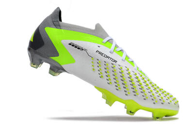 Adidas Predator Accuracy.1 FG Football Boots - White/Black/Green/Grey