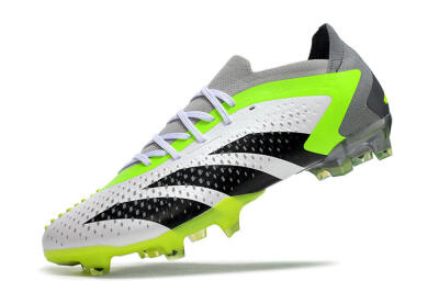 Adidas Predator Accuracy.1 FG Football Boots - White/Black/Green/Grey
