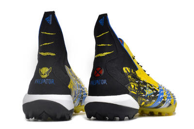 Adidas Predator Freak.1 TF Football Shoes - Yellow/Black/Blue