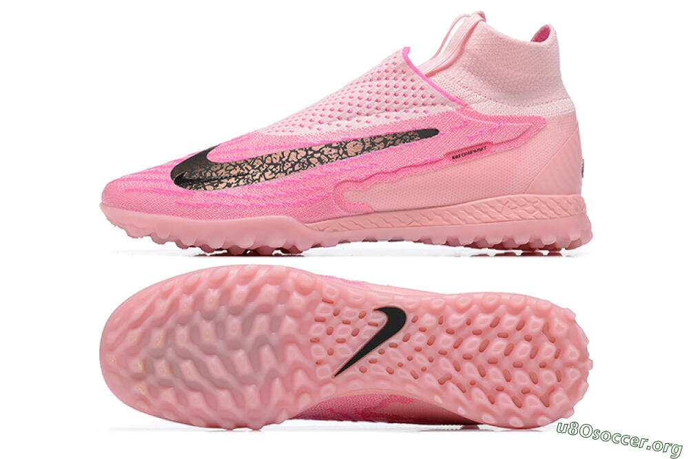 Nike Phantom GX Elite DF TF Football Shoes - Pink/White 1