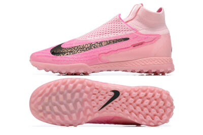 Nike Phantom GX Elite DF TF Football Shoes - Pink/White