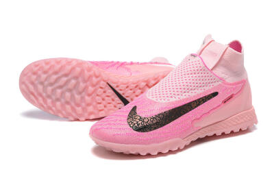 Nike Phantom GX Elite DF TF Football Shoes - Pink/White
