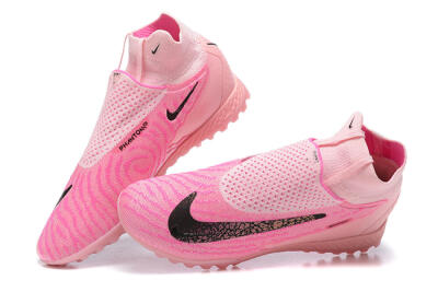 Nike Phantom GX Elite DF TF Football Shoes - Pink/White