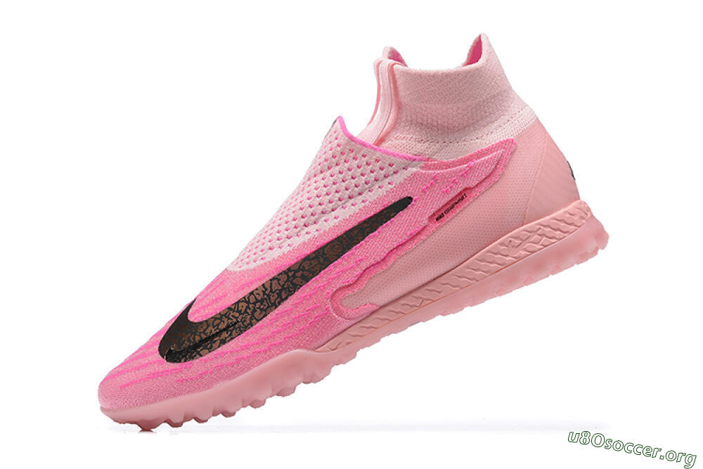 Nike Phantom GX Elite DF TF Football Shoes - Pink/White 8