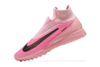 Nike Phantom GX Elite DF TF Football Shoes - Pink/White
