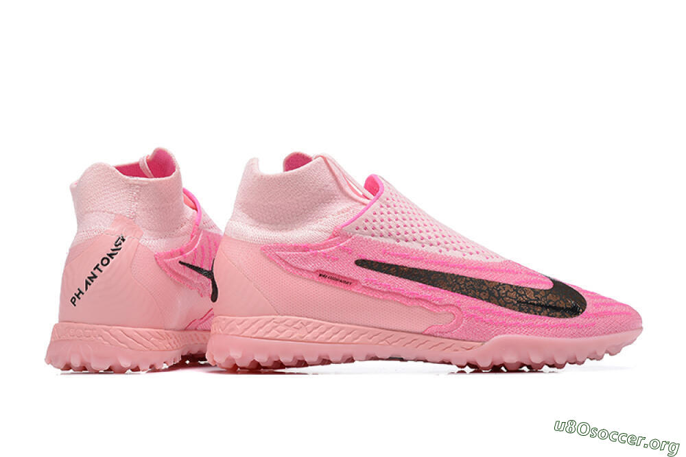 Nike Phantom GX Elite DF TF Football Shoes - Pink/White 9