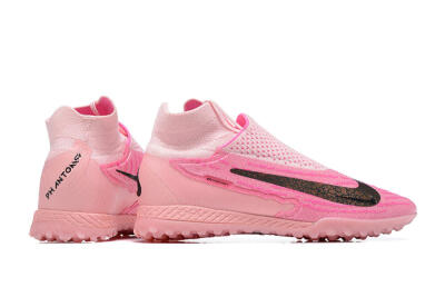Nike Phantom GX Elite DF TF Football Shoes - Pink/White