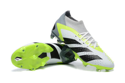 Adidas Predator Accuracy.1 FG Football Boots - White/Black/Yellow