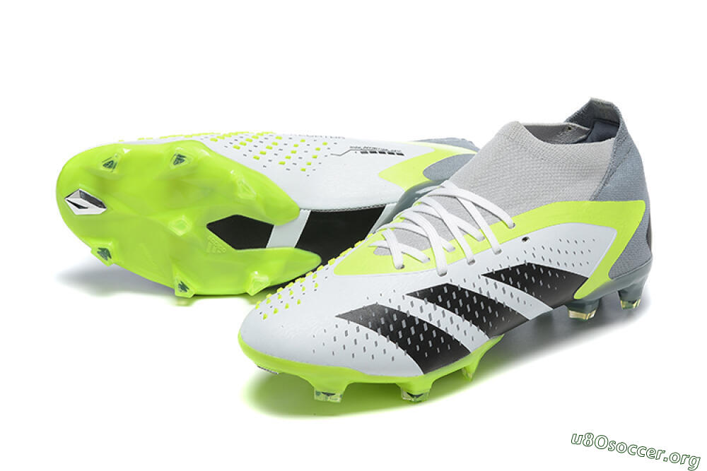 Adidas Predator Accuracy.1 FG Football Boots - White/Black/Yellow 0