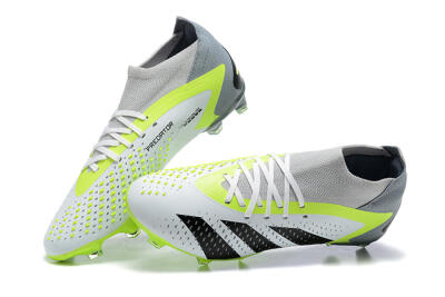 Adidas Predator Accuracy.1 FG Football Boots - White/Black/Yellow