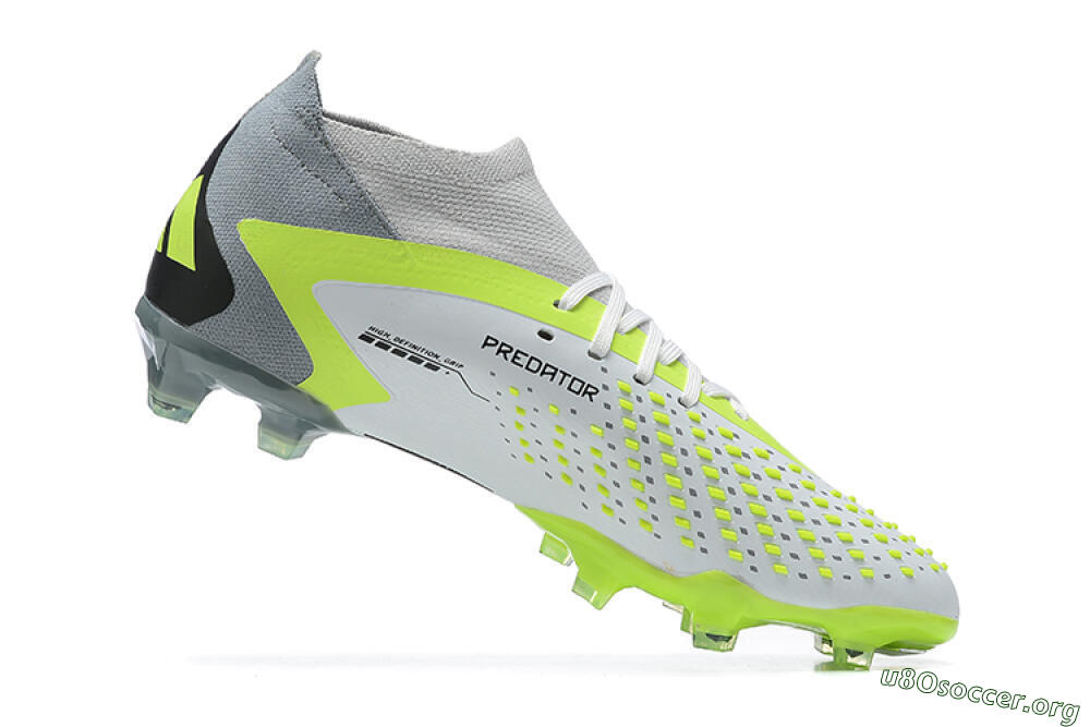 Adidas Predator Accuracy.1 FG Football Boots - White/Black/Yellow 8