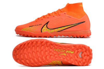 Nike Air Zoom Mercurial Superfly 9 Elite TF Football Shoes - Red/Yellow