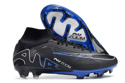 Nike Air Zoom Superfly 9 Elite SE FG Football Boots - Black/Blue/White