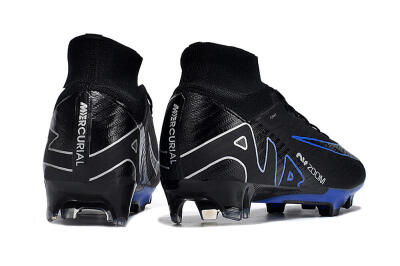 Nike Air Zoom Superfly 9 Elite SE FG Football Boots - Black/Blue/White