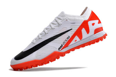Nike Mercurial Vapor 15 Elite TF Football Shoes - White/Black/Red