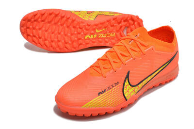 Nike Air Zoom Mercurial Vapor 15 Elite TF Football Shoes - Red/Yellow
