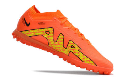 Nike Air Zoom Mercurial Vapor 15 Elite TF Football Shoes - Red/Yellow