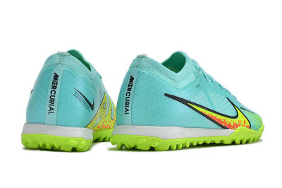 Nike Air Zoom Mercurial Vapor 15 Elite TF Football Shoes - Blue/Green