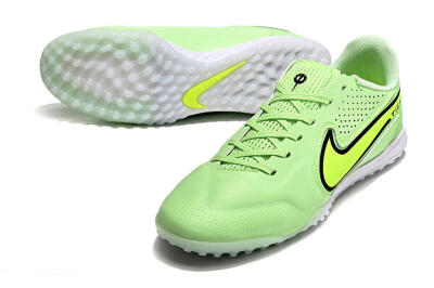Nike Tiempo Legend 9 TF Football Shoes - Green/Yellow/Black