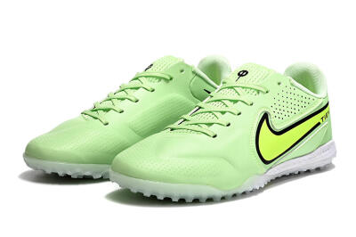 Nike Tiempo Legend 9 TF Football Shoes - Green/Yellow/Black