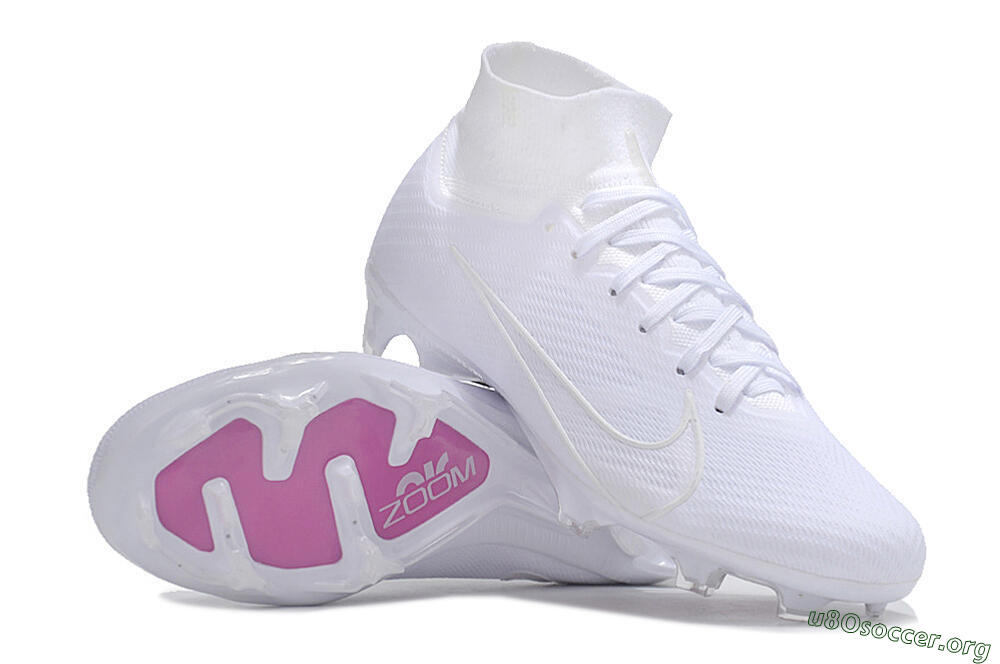 Nike Air Zoom Mercurial Superfly 9 Elite Change Color In Sunlight FG Football Boots - White/Purple 1