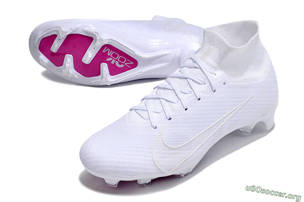 Nike Air Zoom Mercurial Superfly 9 Elite Change Color In Sunlight FG Football Boots - White/Purple 0