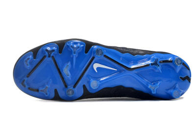 Nike Phantom GX Elite FG Football Boots - Black/Grey/Blue