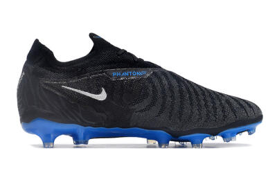 Nike Phantom GX Elite FG Football Boots - Black/Grey/Blue