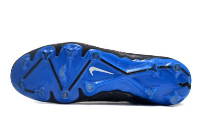 Nike Phantom GX Elite DF Link FG Football Boots - Grey/Black/Blue