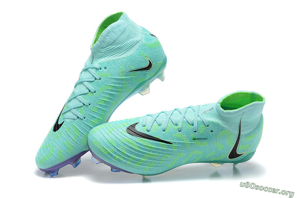 Nike Phantom Luna Elite FG Football Boots - Green/Yellow/Black 5