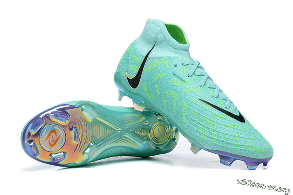 Nike Phantom Luna Elite FG Football Boots - Green/Yellow/Black 4