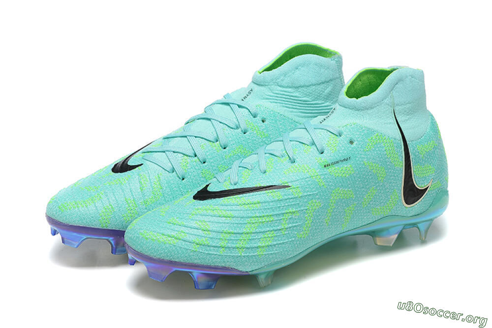 Nike Phantom Luna Elite FG Football Boots - Green/Yellow/Black 9