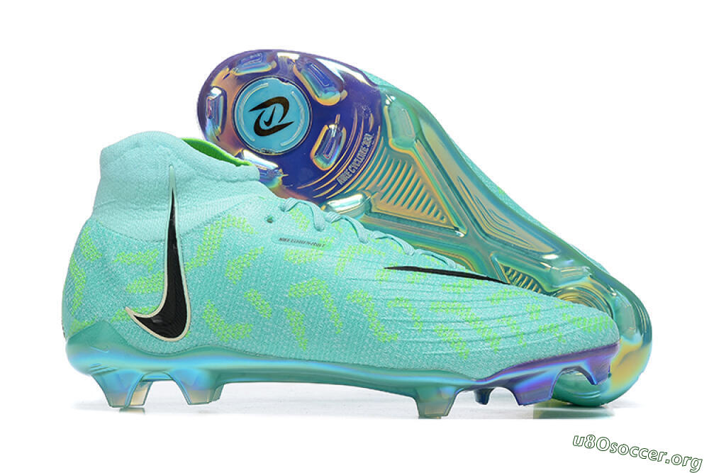 Nike Phantom Luna Elite FG Football Boots - Green/Yellow/Black 2