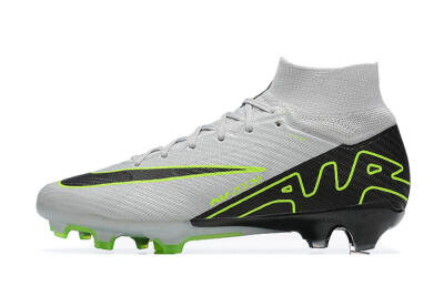 Nike Air Zoom Mercurial Superfly 9 Elite FG Football Boots - White/Black/Green