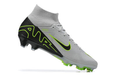 Nike Air Zoom Mercurial Superfly 9 Elite FG Football Boots - White/Black/Green
