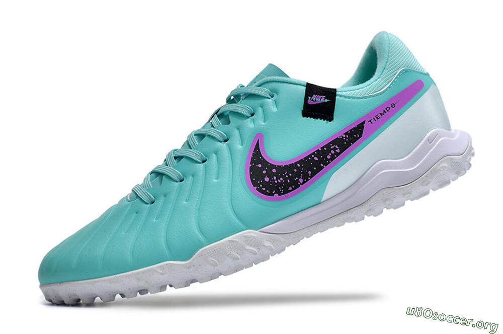 Nike Tiempo Legend 10 Academy TF Football Shoes - Blue/Purple/White 5