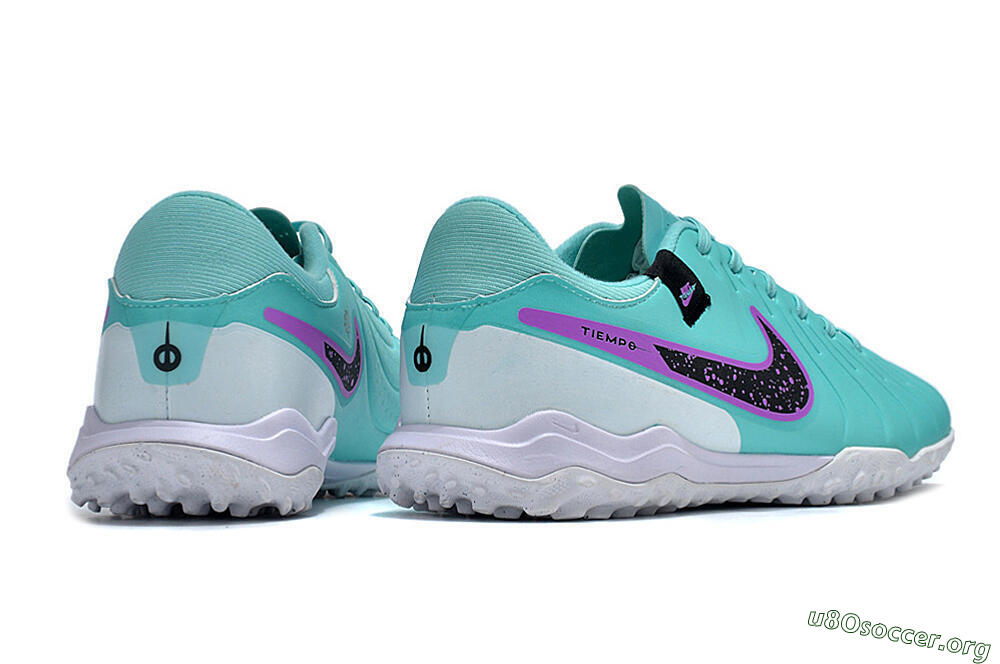 Nike Tiempo Legend 10 Academy TF Football Shoes - Blue/Purple/White 6