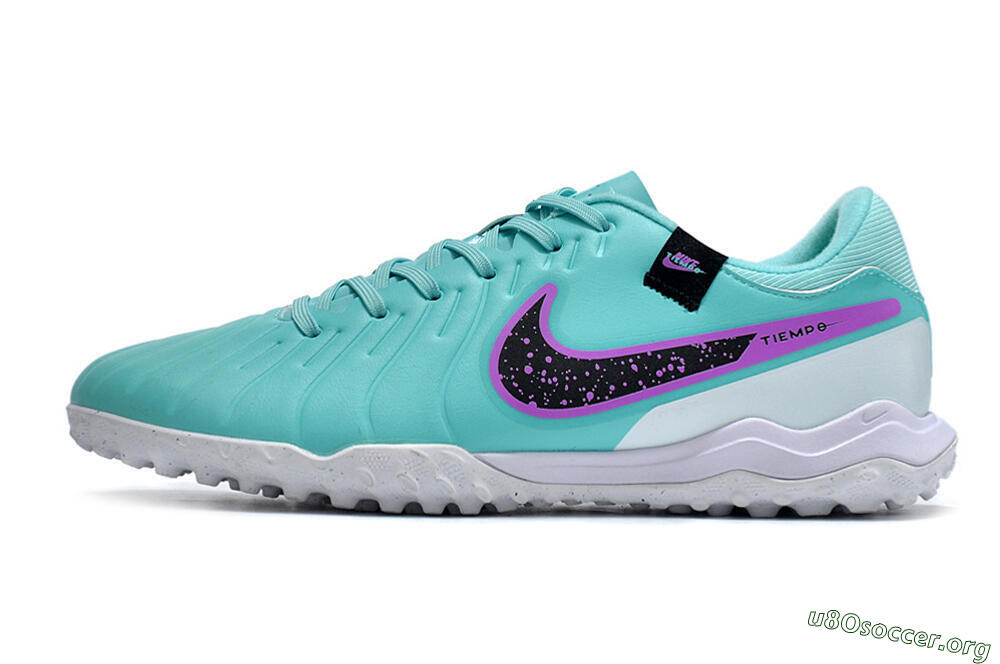 Nike Tiempo Legend 10 Academy TF Football Shoes - Blue/Purple/White 3